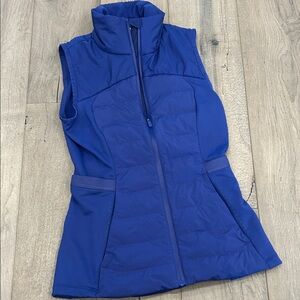 Women's Blue lululemon vest